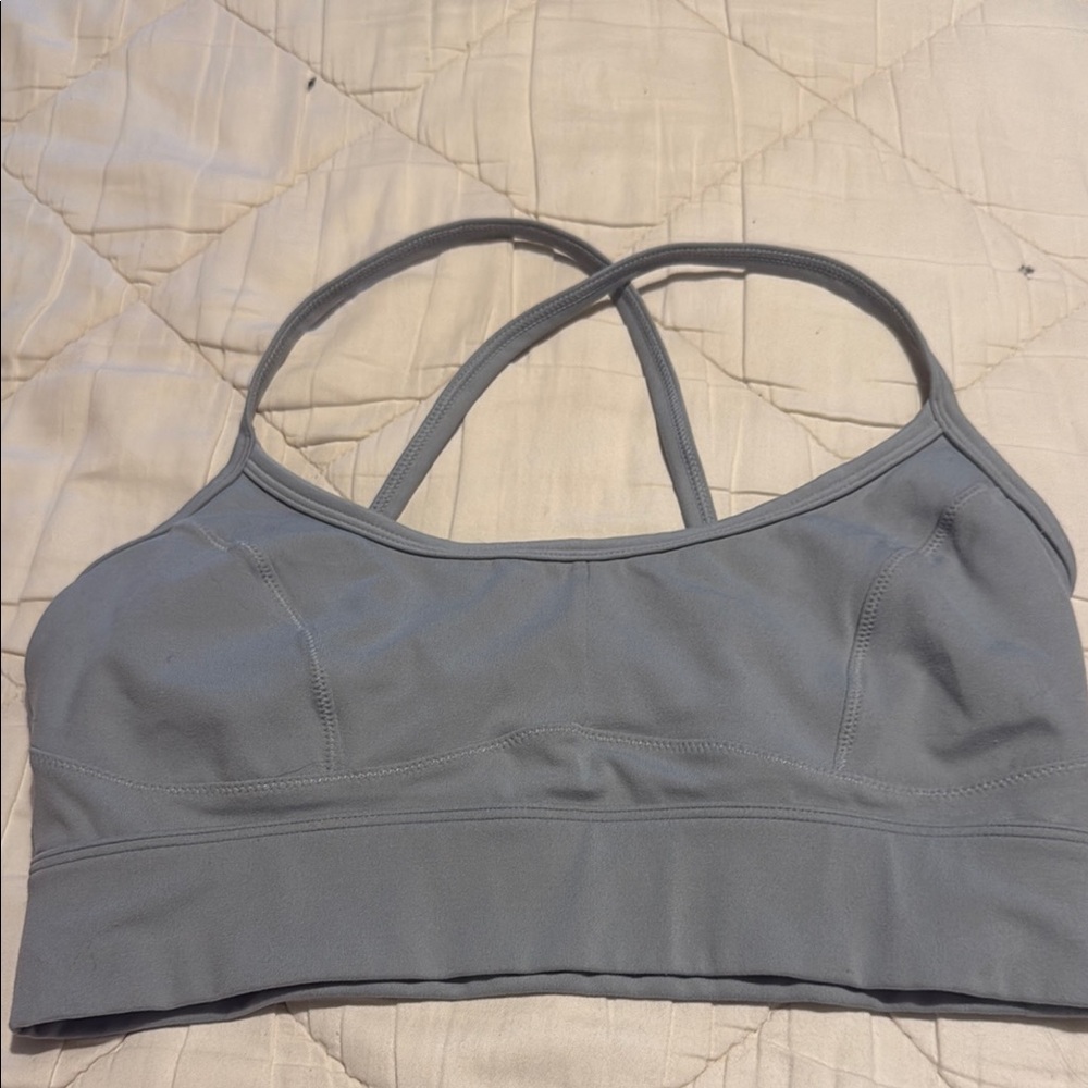 Gray Women's Sports Bra